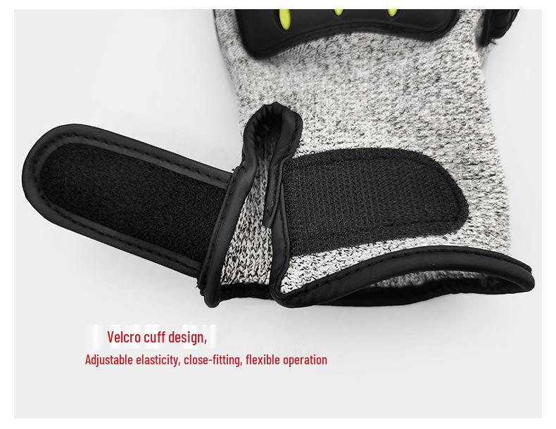 Professional Cut & Shock-Resistant Oil Drilling Safety Gloves