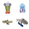 19styles Tung Tung Tung Sahur Plush Toys Tungtung Sahur Tralalero Tralala Shark Plush Soft Stuffed Toy Doll Gift