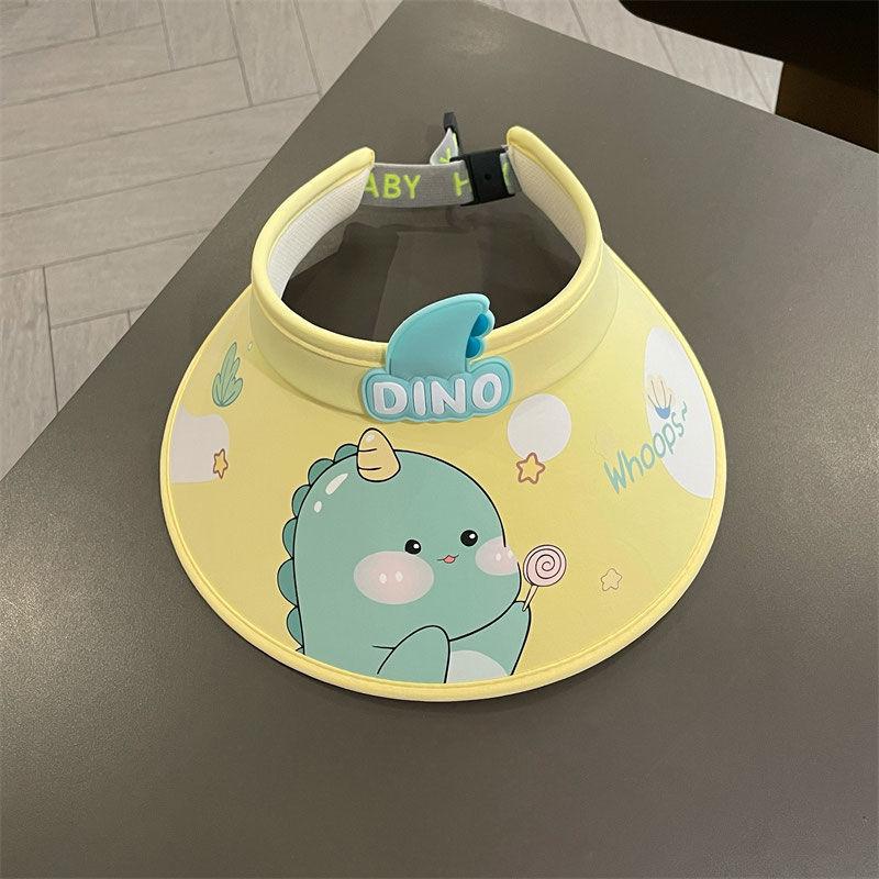 Dinosaur Kids Sun Hat Summer Uv Protection With Wide Brim For Children