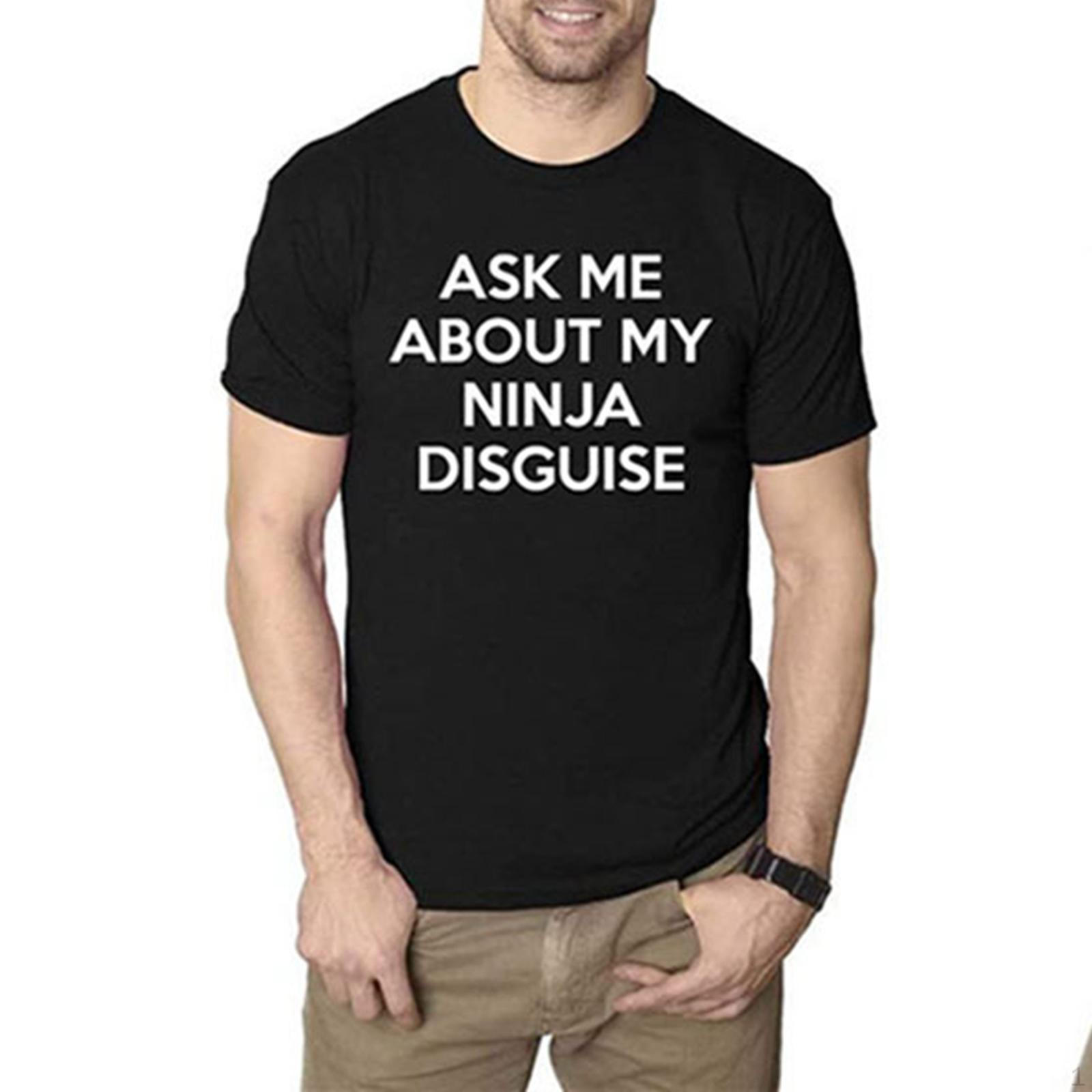 

T Shirts shirt Martial Arts Tshirt Men Funny Costume Game Tops S чорний