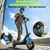 Elektrische Step voor Volwassenen, 75 km Bereik, 800W Max Motor, Opvouwbaar, Krachtig, Dubbele Ophanging, Alle Terrein, Ultralicht, TODIMART D8