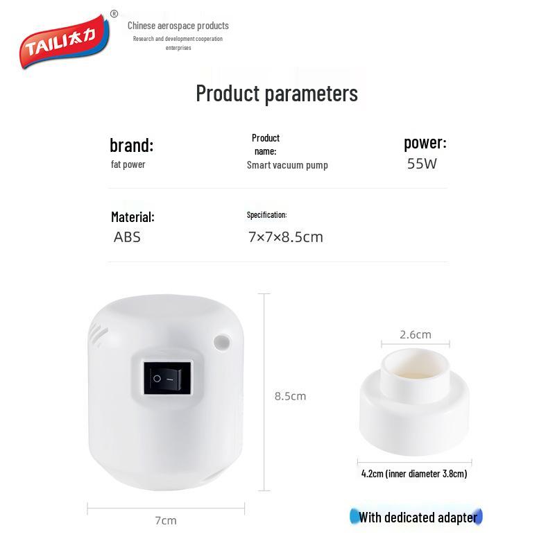 Universal Electric Air Pump for Compression Storage Bags