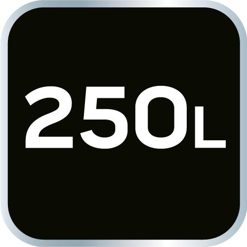 Foldable rainwater tank, 250 L, PVC