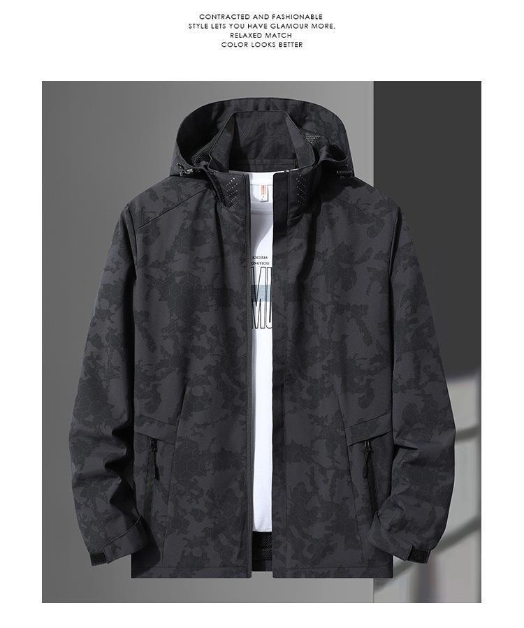 2022 Men's & Women's Lightweight Camouflage Windbreaker - Spring/Autumn Couple Style