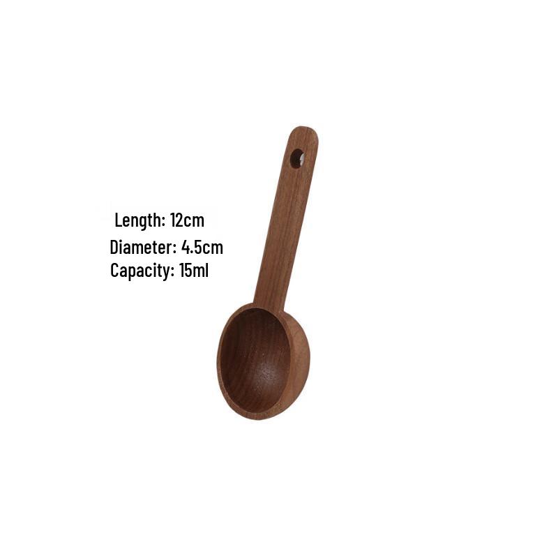 

Engraved Short-Handle Wooden Measuring Spoons
