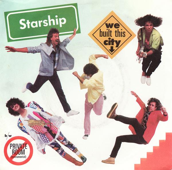 

7inch Record STARSHIP - We Built This City FB49929 RCA 1985 UK Rock Used