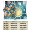 Anime Axel Blaze Inazuma Eleven Warm Soft Blanket Student Plush Throw Blanket Funny Couch Chair Flannel Bedspread Sofa Bed Cover