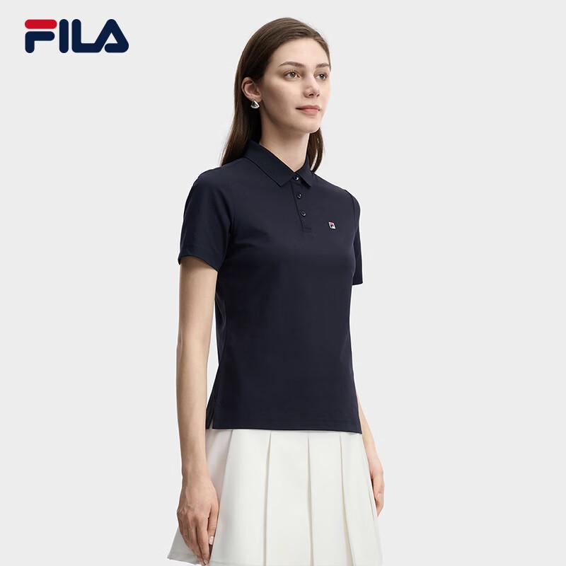 FILA Women's 2026 Summer Short Sleeve Polo T-Shirt