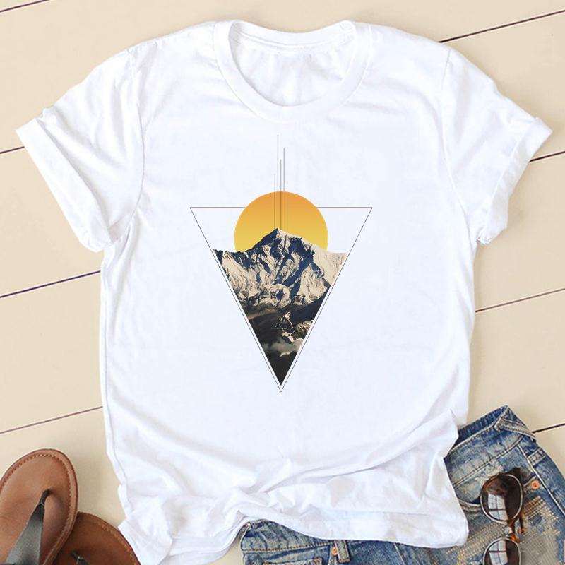 Clothes T Women Short Sleeve Casual Fashion Tshirt Summer Butterfly Flower Spring Top Female Tee Shirt Lady Graphic T-shirts