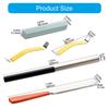 Pack of 5 Professional Fret Maintenance Set Including Fine Crowning File String Distributor for Instrument Repair