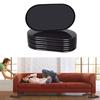 8Pcs Furniture Sliders for Carpet Furniture Movers Sliders Carpet Movers Oval Heavy Duty Sofa Bed Table Desk for Carpet Move