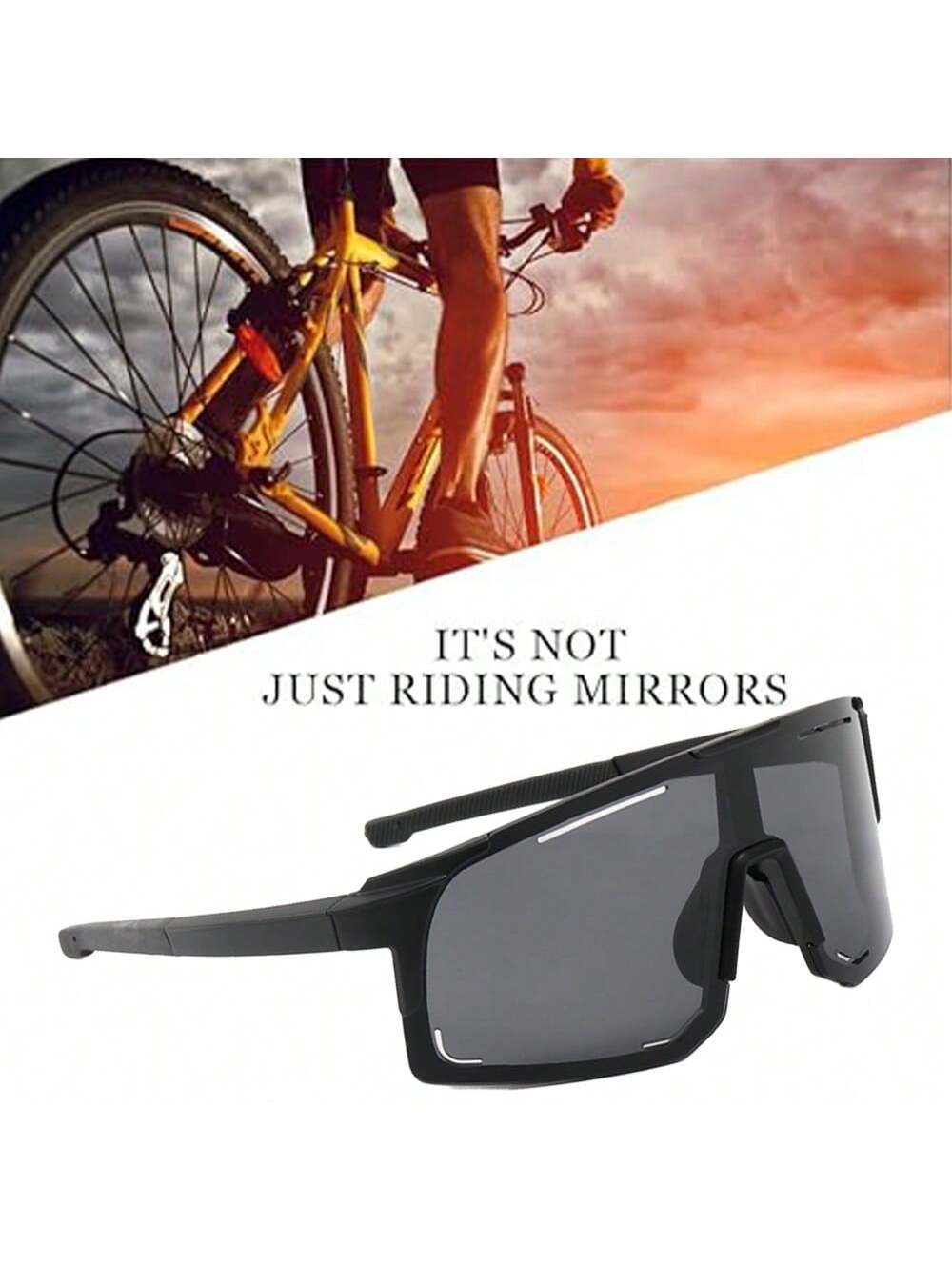 

Cycling Sunglasses Sports Sunglasses for Men, Women and Teens - Baseball, Biking, Cycling UV400 Protection