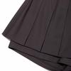 Kirsh Inner Pants Detail Mini Pleated Skirt [Charcoal]
