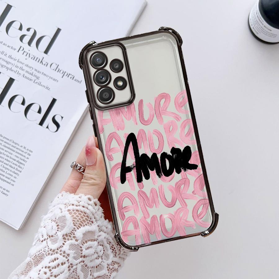 

Чехол для Samsung Galaxy A21s A35 A36 A24 A13 A15 A26 A16 A52 A17 A25 A33 Чехол для телефона Креативный Стильный Английские Буквы Galaxy A14