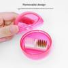 Nail Drill Bit Cleaning Brush Copper Wire Remove Dust Cleaning Case Hard Drill Grinding Head Soft Brush Cleaner Nail Art Tool