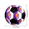 Villarreal Indoor Soccer Ball Colorful Machine Stitched PVC Size 5 Team Training Competition Ready Durable High-Bounce Cool Sports Gift
