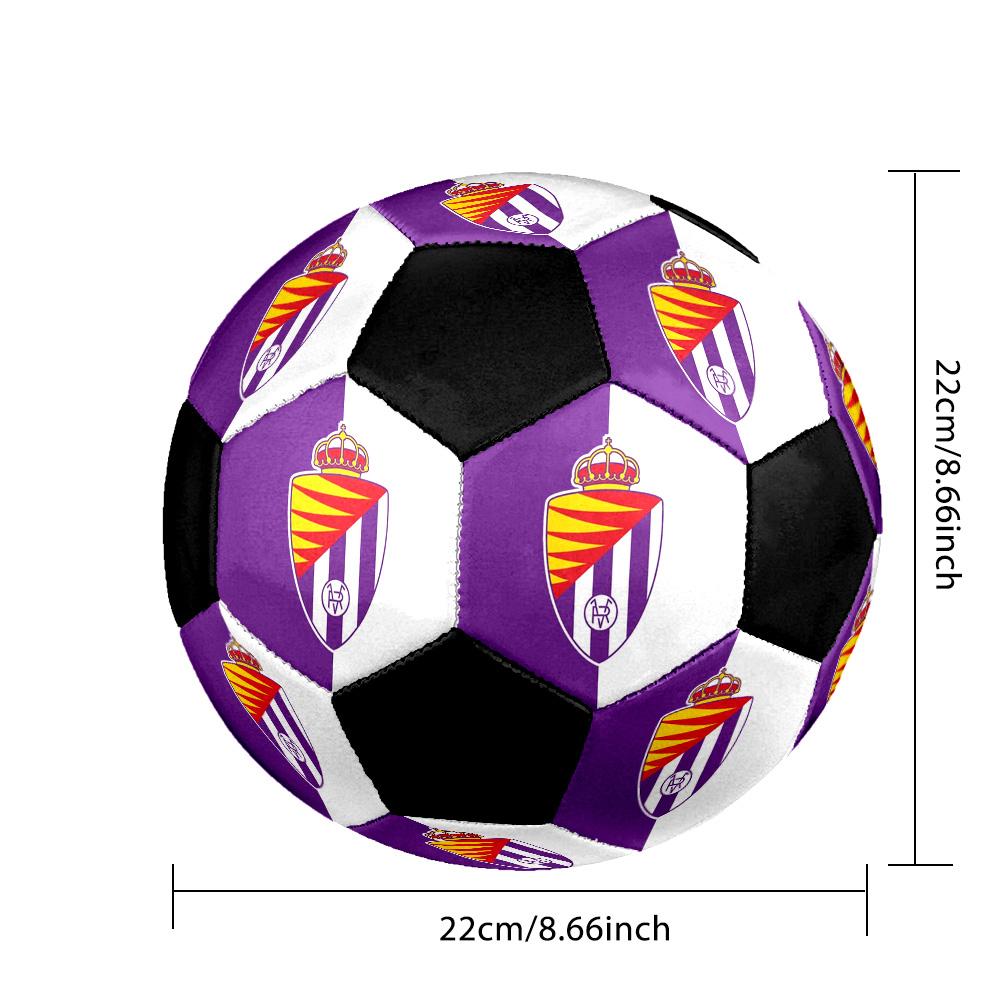 Villarreal Indoor Soccer Ball Colorful Machine Stitched PVC Size 5 Team Training Competition Ready Durable High-Bounce Cool Sports Gift