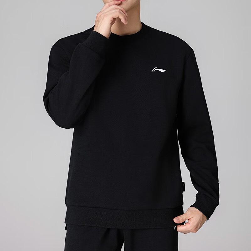 Li Ning Sweatshirts Men's Crew Neck Moderate Regular YWDT527-1