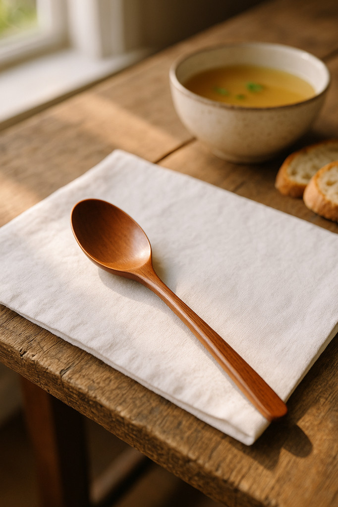Holzlöffel, Geschirr, Küche, Kochutensilien, Werkzeuge, Suppen-Teelöffel, Catering, Kochutensilien, Werkzeug, Kaffee, Suppen-Teelöffel