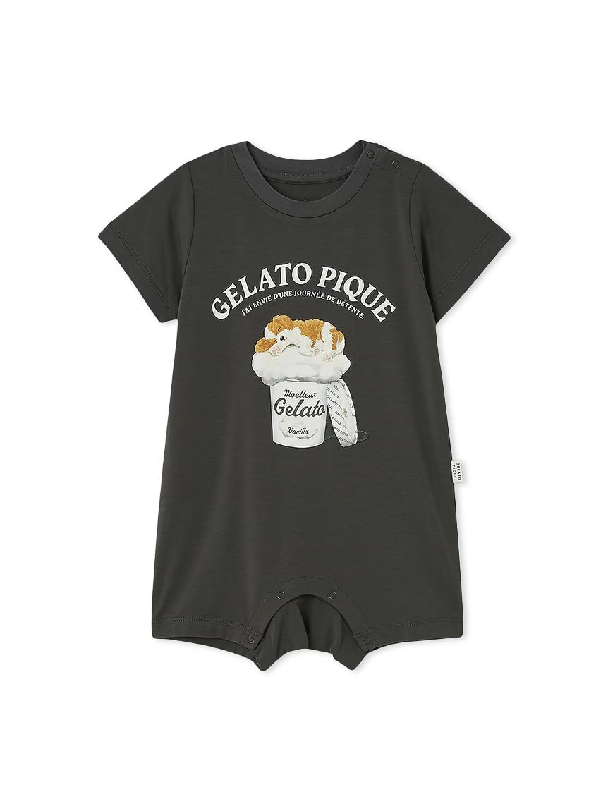 

Gelato Pique Baby Sleeping Dog CGRY 80 Romper, PBCO252672,