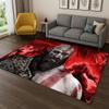 Retro God of War Game Kratos Carpet Rug for Bedroom Living Room Sofa Playroom Doormat Home Decor,Kid Area Rug Non-slip gift