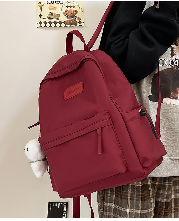 2024 Japanese Style Women's Large-Capacity Backpack for Students