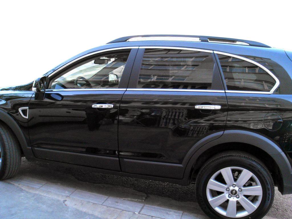

Верхня окантовка вікон (6 шт, нерж) для Chevrolet Captiva 2006-2019 рр.
