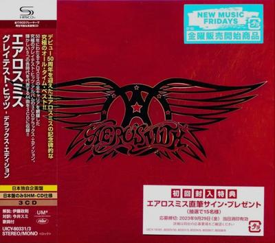 CD AEROSMITH  Greatest Hits Deluxe EditionLimi UICY803313 UNIVERSAL MUSI 2023 Japan Obi Rock