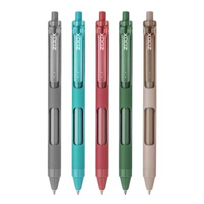 Flair Zoox F7 0.7mm Retractable Gel Pens Blue Ink Pack Of 1 X 5pcs Smooth Writing Waterproof Ink For School Office Journaling
