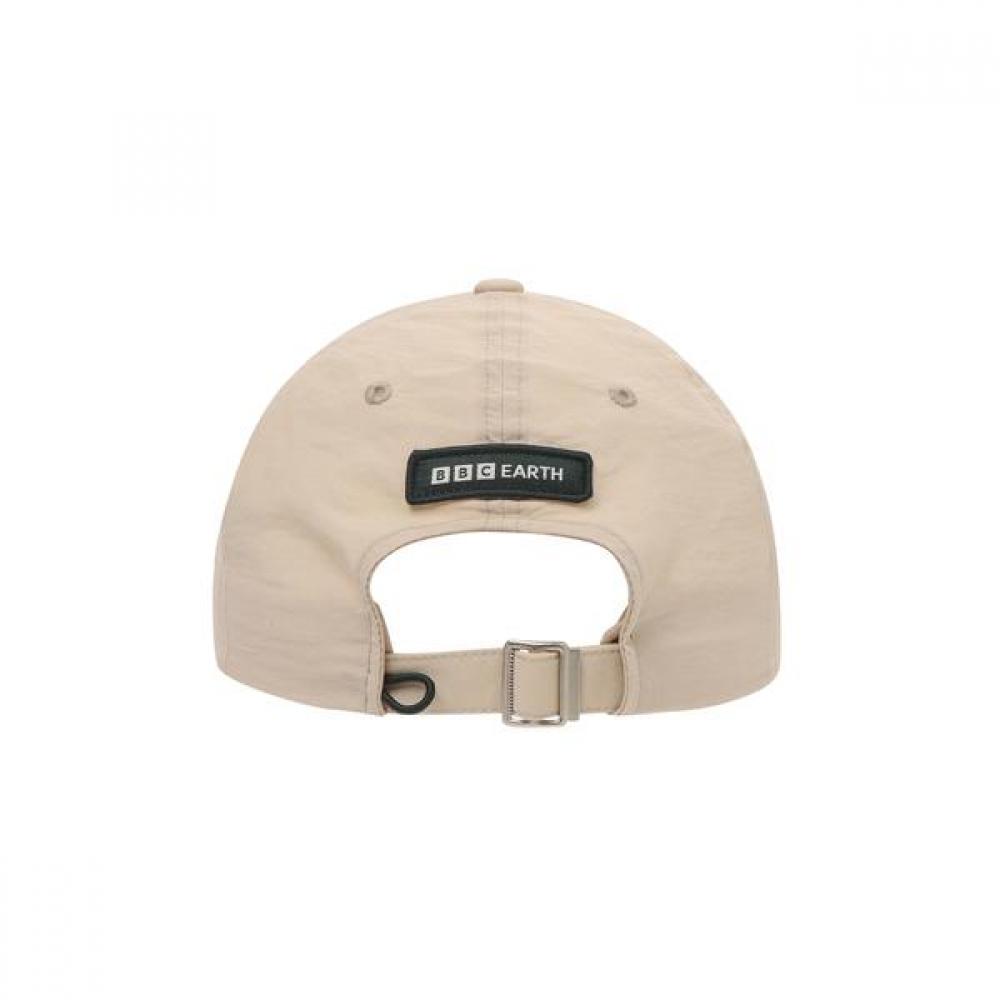 Bbc Earth Convertible Embroidered Cap  Light Beige 