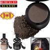 LANLSLO Hairline Powder Shading Wide Forehead Correction & Filling Hairline Cover Hair Shadow Hairline Gray Hair Cover Hair Cushion Dark Brown + Black