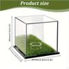 Golf Ball Display Case Transparent Storage Box Multifunction Balls Collection Accessories with Base