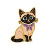 Collectible Cartoon Cat Enamel Pins Adorable Kawaii Lapel Badge for Backpack Clothing Birthday Gift for Cat Fans