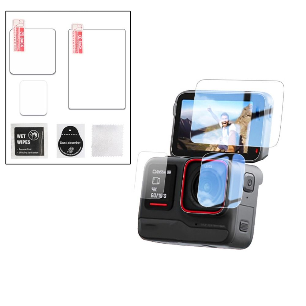 

Крышка объектива из закаленного стекла, устойчивая к царапинам, для Insta360 Ace/Insta360 Ace Pro