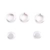 METYOUCAR Car Air Conditioning Knob Volume Control Knob Decorative Rings for Land Rover Freelander 2 Car Volume Air Conditioning Knob Button Trim