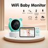 5-Inch Tuya Wireless WiFi Baby Monitor with Voice Intercom