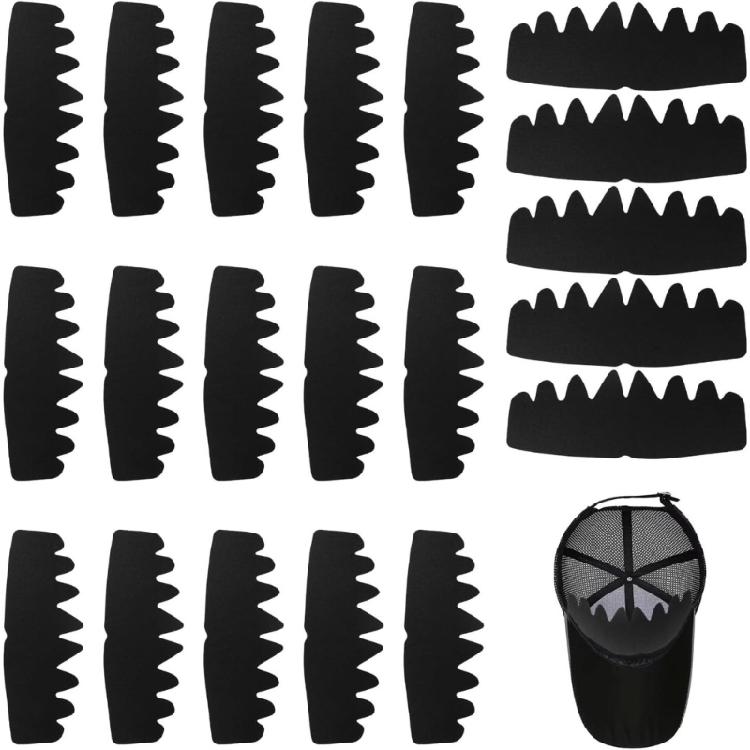 20PCS Baseball Hat Shapers Light Weight Breathable Cap Inserts for Maintaining Baseball Cap Shape During Travel