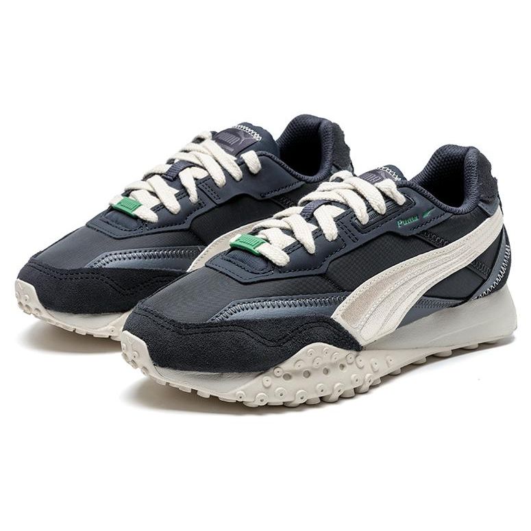 Puma Blacktop Rider Neo Vintage - Cool tmavě šedé unisex tenisky Alpine-Snow 393151-03