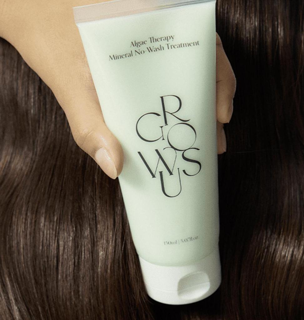 GROWUS Algae Therapy Mineral No Wash Treatment Nourishing Softening 150ml Korean Hair Care Leave In Conditioner