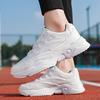 2025 Autumn New White Sneakers New Trendy Shoes Platform-soled Versatile Light Men's Dad Shoes One 2025