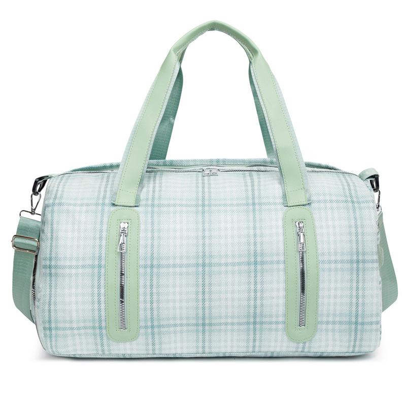 Sports Fitness Bag Women's Dry and Wet Separation Shoes Training Yoga Bag Large Capacity Hand Luggage Outdoor Travel Bag