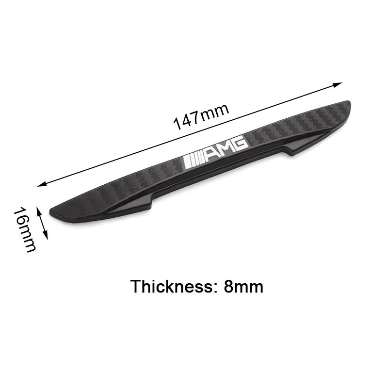 Car Door Edge Anti-collision Protect Strips Rearview Mirror Guards Sticker For Mercedes Benz G S R C E B A Class GLA GLK C180