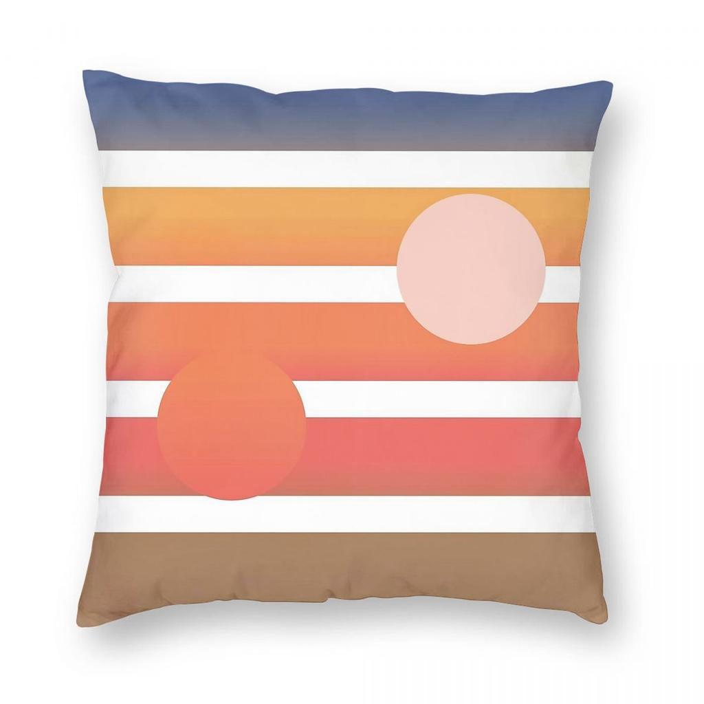 Tatooine Sunset Pillowcase Polyester Linen Velvet Pattern Zip Decor Pillow Case Home Cushion Cover