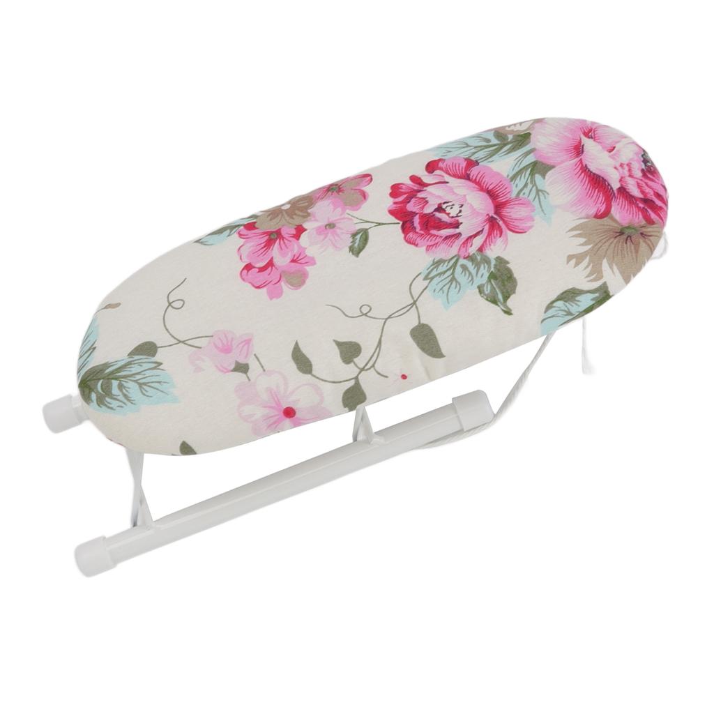 Tabletop Ironing Board Heat Resistant Foldable Portable Mini Ironing Board Clothes Ironing Accessories for Home Travel