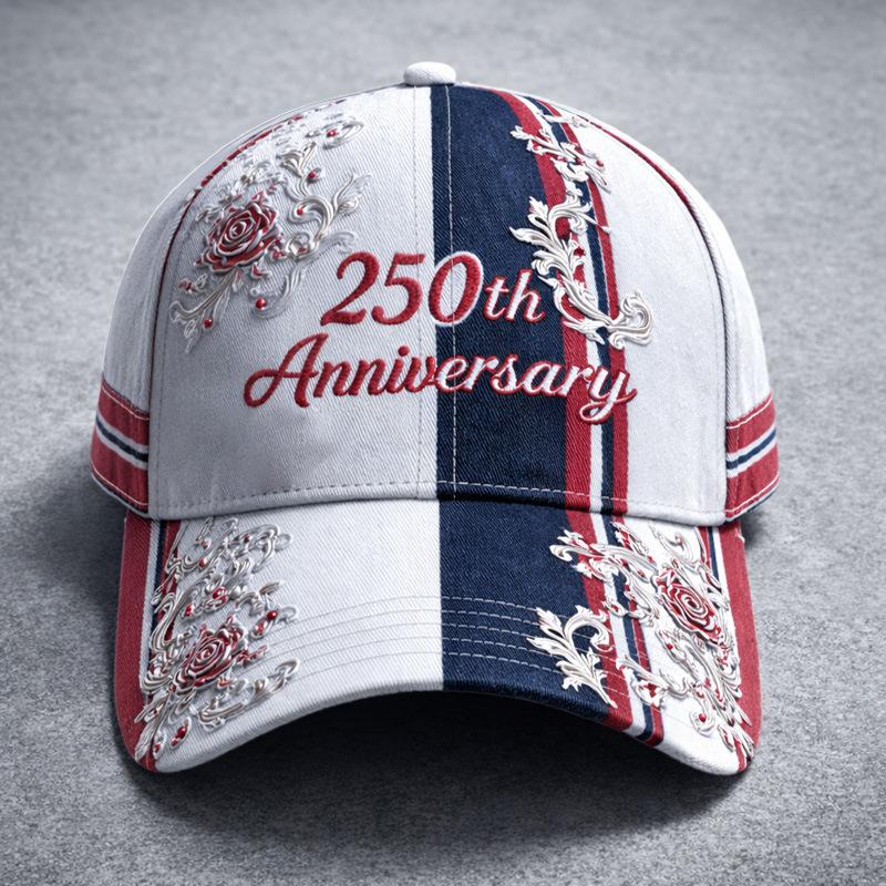 D Print Independence Day Commemorative Sunshade Baseball Cap Outdoor Cap Non-embroidered