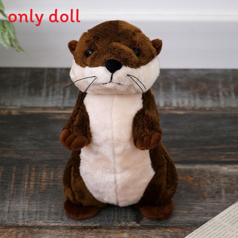 Cute Otter Sloth Raccoon Cartoon Plush Doll For Kids And Collectors