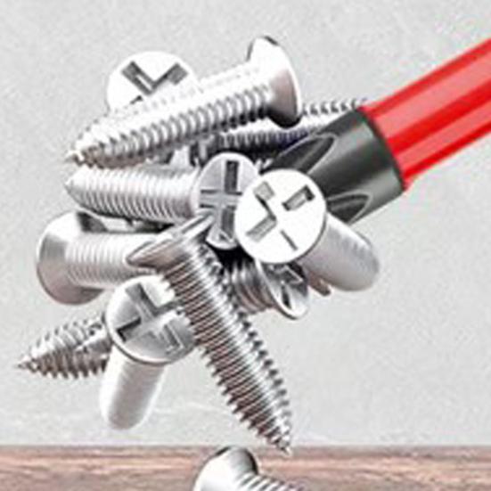 4/10Pcs Electricians Impact Screwdriver Bit Set 65mm 110mm Slotted Heads 1/4 Inch Hex Shank CNC Machined Metal Cross-Slot Screw Driver Drill Bits Kit