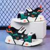 Children's Sandals 2025 Summer New Sports Sandals Primary School Students Middle School Boys Non-slip Deodorant Beach Shoes