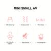 1pc Mini G-Spot Vibrator, Clitoris Stimulator AV Stick G Spot Massager Female Masturbator Sex Toys For Woman, Pink