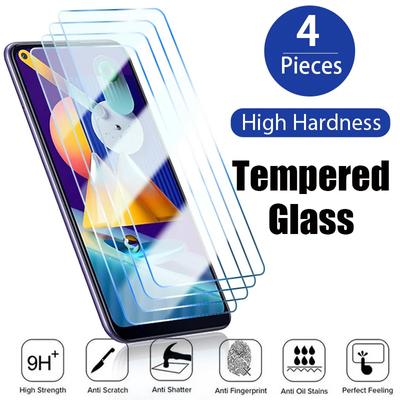 4 bucăți de sticlă securizată pentru Samsung S22 A13 A52 A10e A10S protector de ecran pe sticlă 5G Samsung A32 A12 A11 A22 A41 A42 A30S Plus